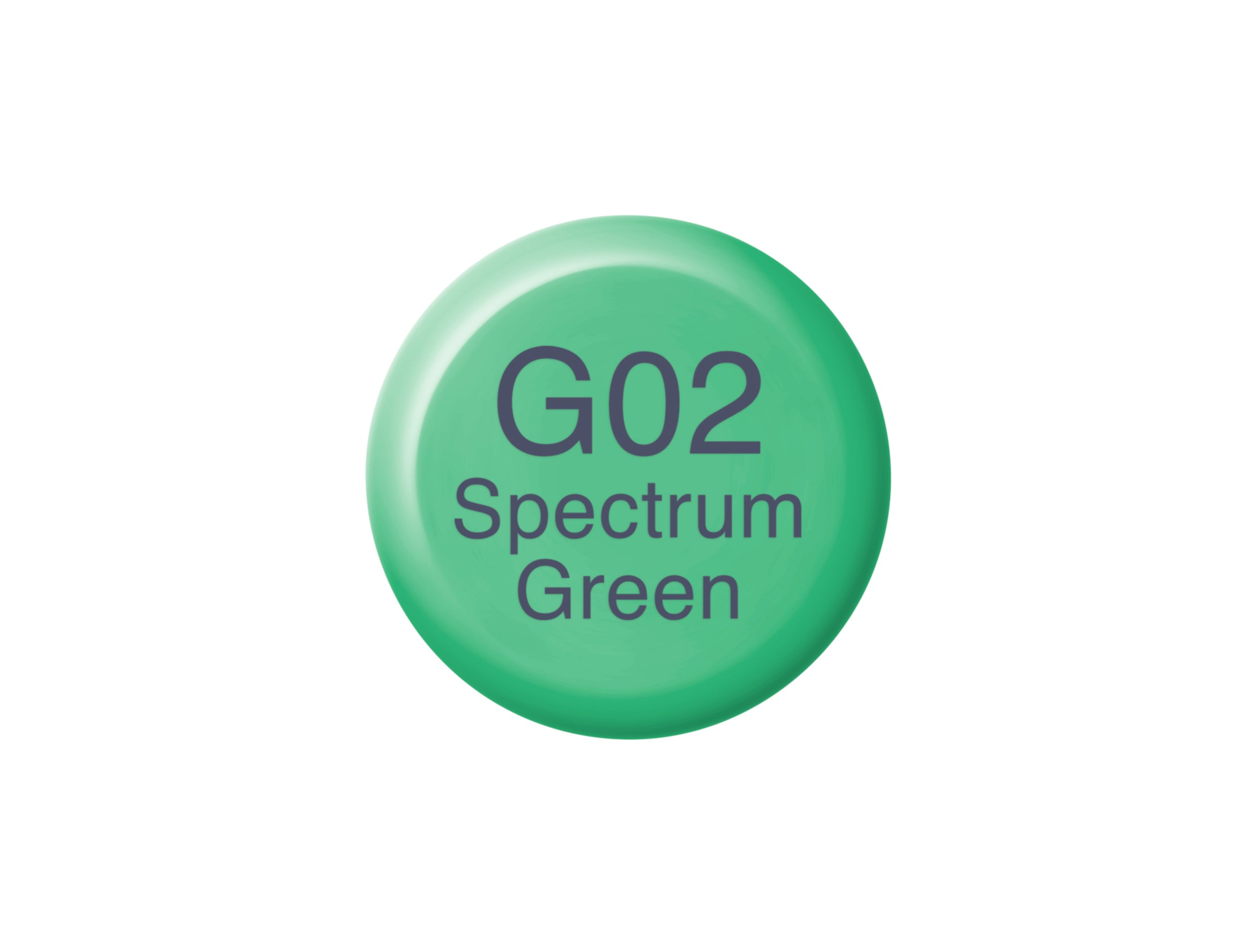 Copic Ink Refill Greens, Spectrum Green G02 | 4511338057148