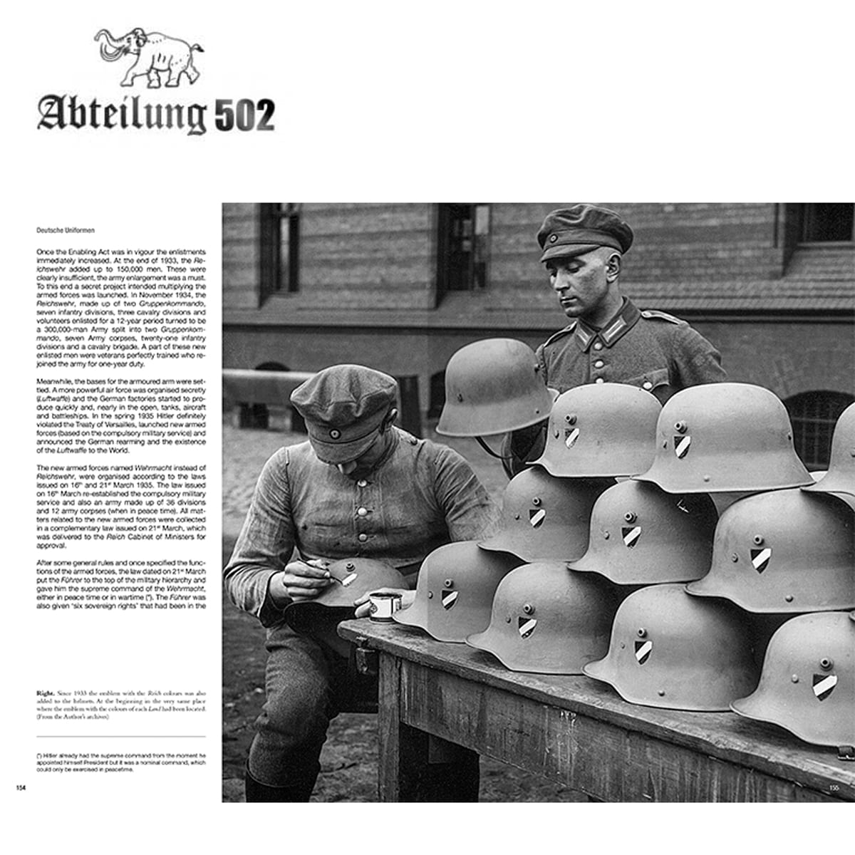 Abteilung502 Deutsche Uniformen (1919-1945) Vol 1 - Spanish [Sale ends when item is out of stock] | 8435568307582