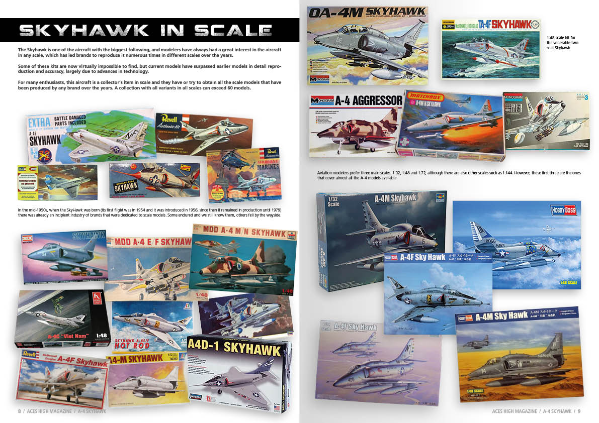 AK Interactive Aces High Serie Monografica: A-4 SKYHAWK - Spanish | 8435568326538