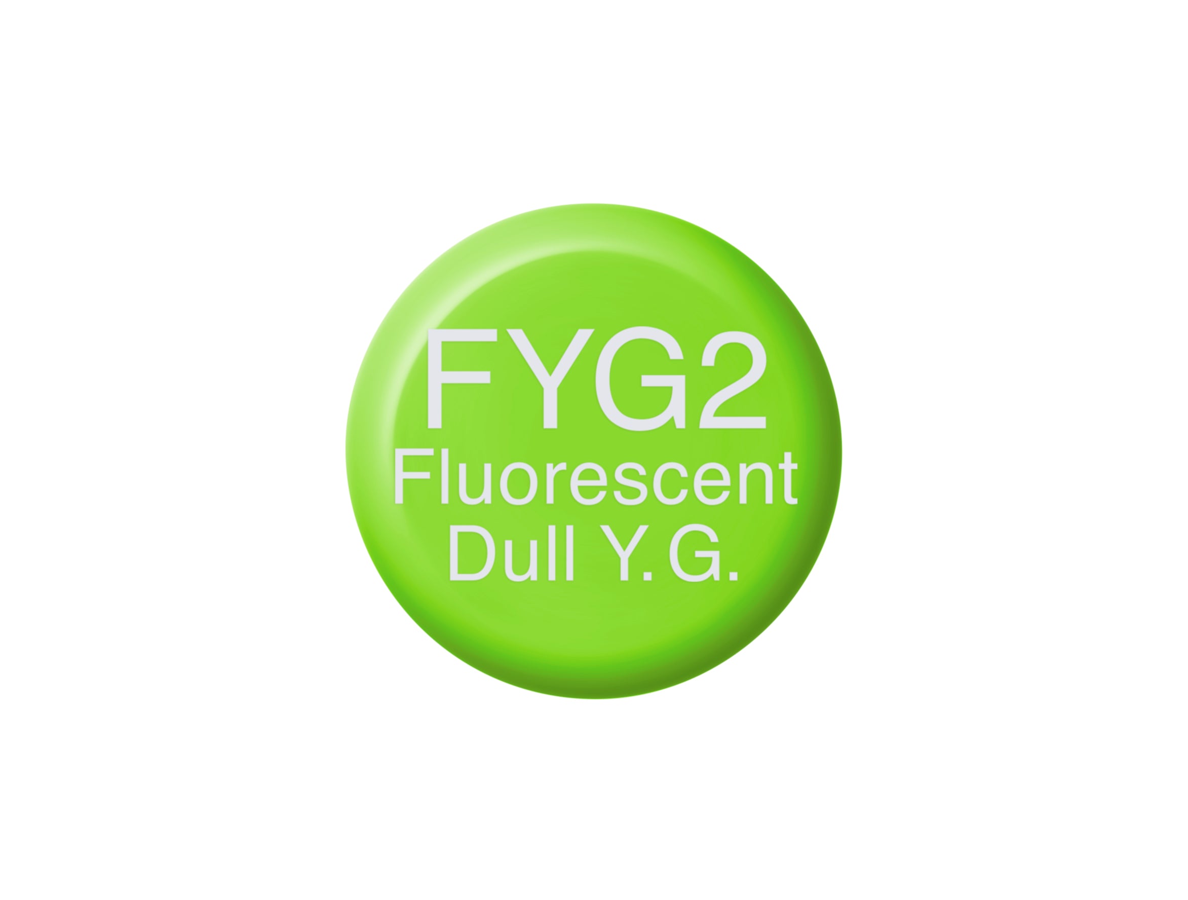 Copic Ink Refill Fluorescents, Fluorescent Dull Yellow Green FYG2 | 4511338058862