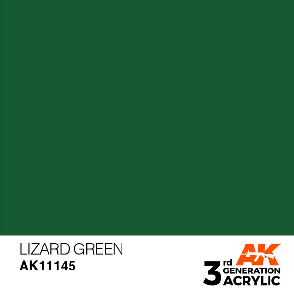 AK Interactive 3G Acrylic Lizard Green 17ml