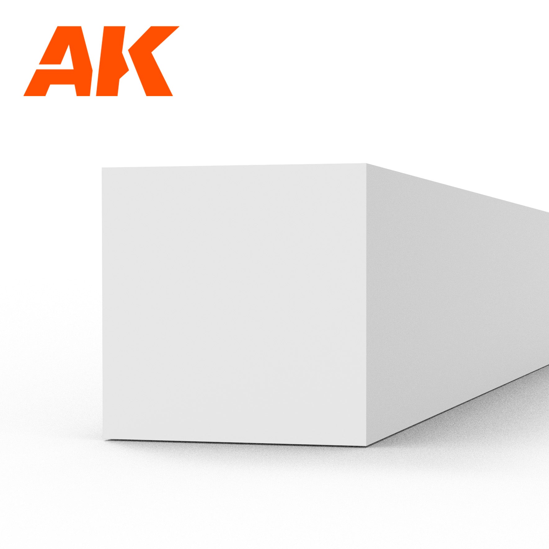 AK Interactive Styrene Strip - 4.00 x 4.00 x 350mm x 4 Units | 8435568313286