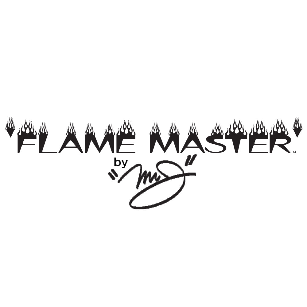 IWATA Artool Flame Master The Medium Freehand Airbrush Template by 'Mr. J' Julian Braet | 758240038047