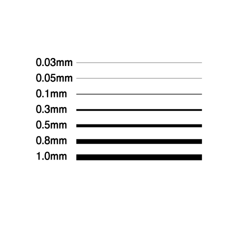 Copic Multiliner Ink Pen, SP Black 0.03mm