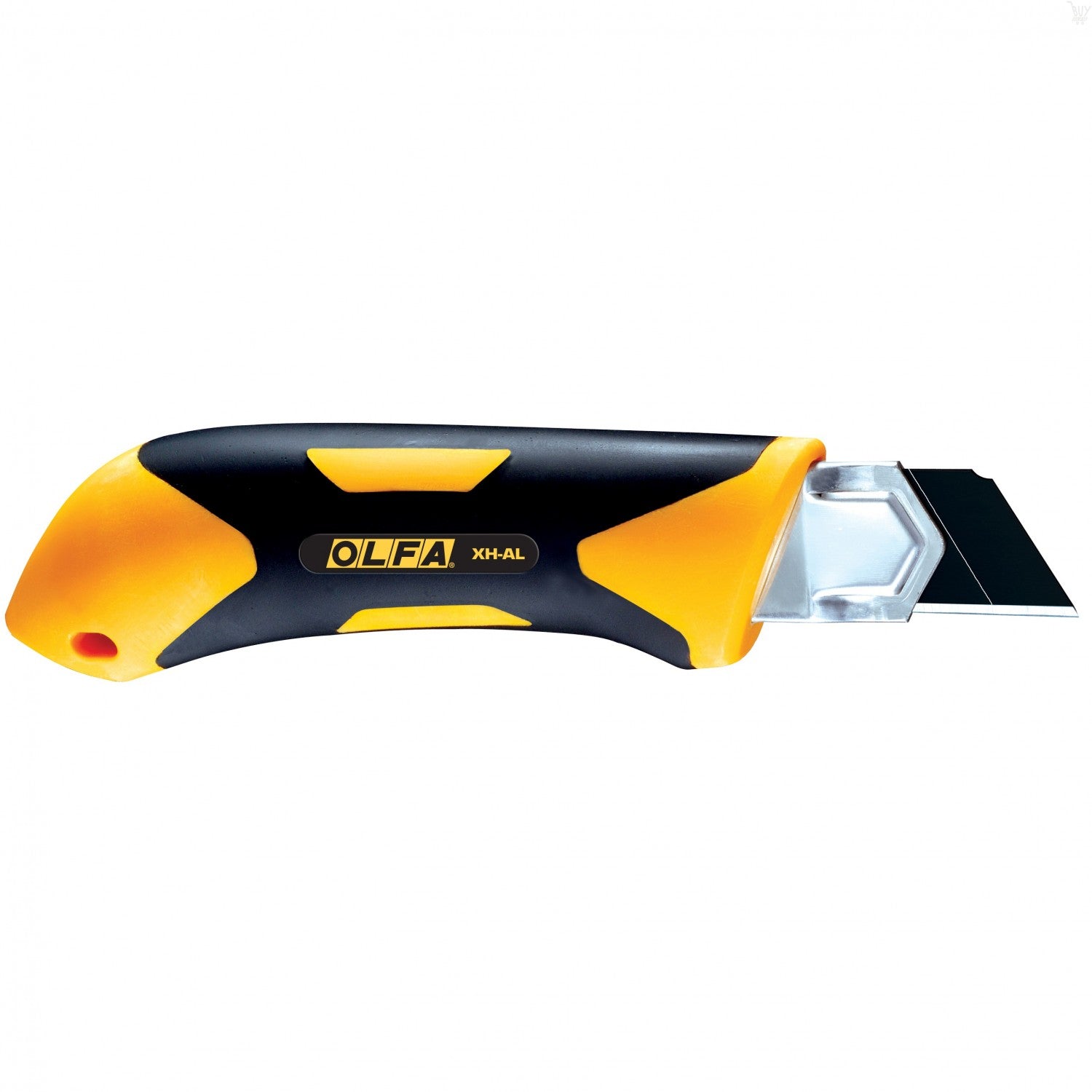 OLFA 25mm XH-AL Fiberglass Rubber Grip Auto-Lock Utility Knife | 91511610529