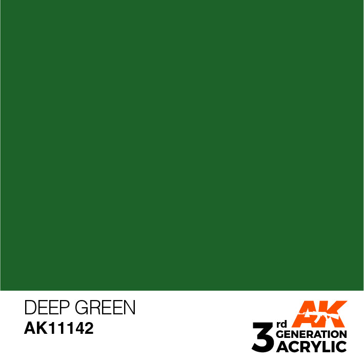 AK Interactive 3G Acrylic Deep Green 17ml | 8435568303751