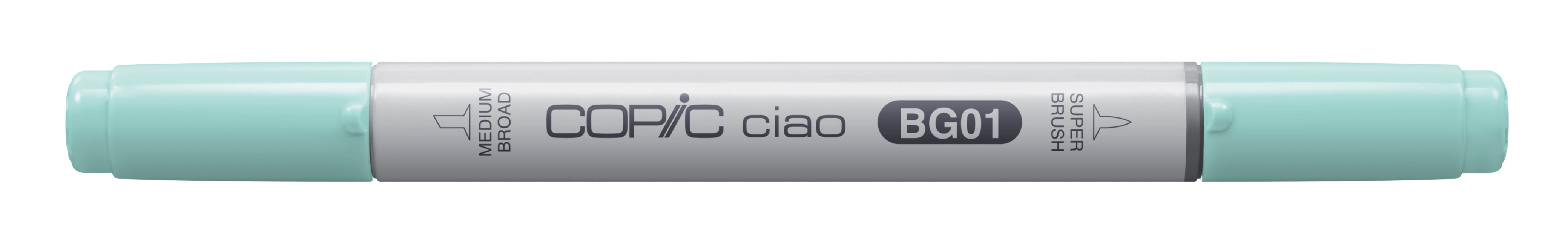 Copic Ciao Marker Blue Greens, Aqua Blue BG01 | 4511338007945