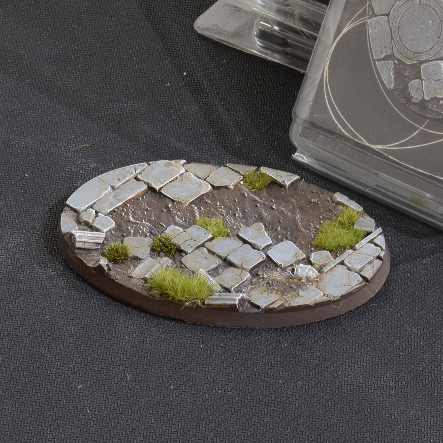 Gamers Grass Battle Ready Bases - Temple - Oval 105mm (x1) | 738956789259