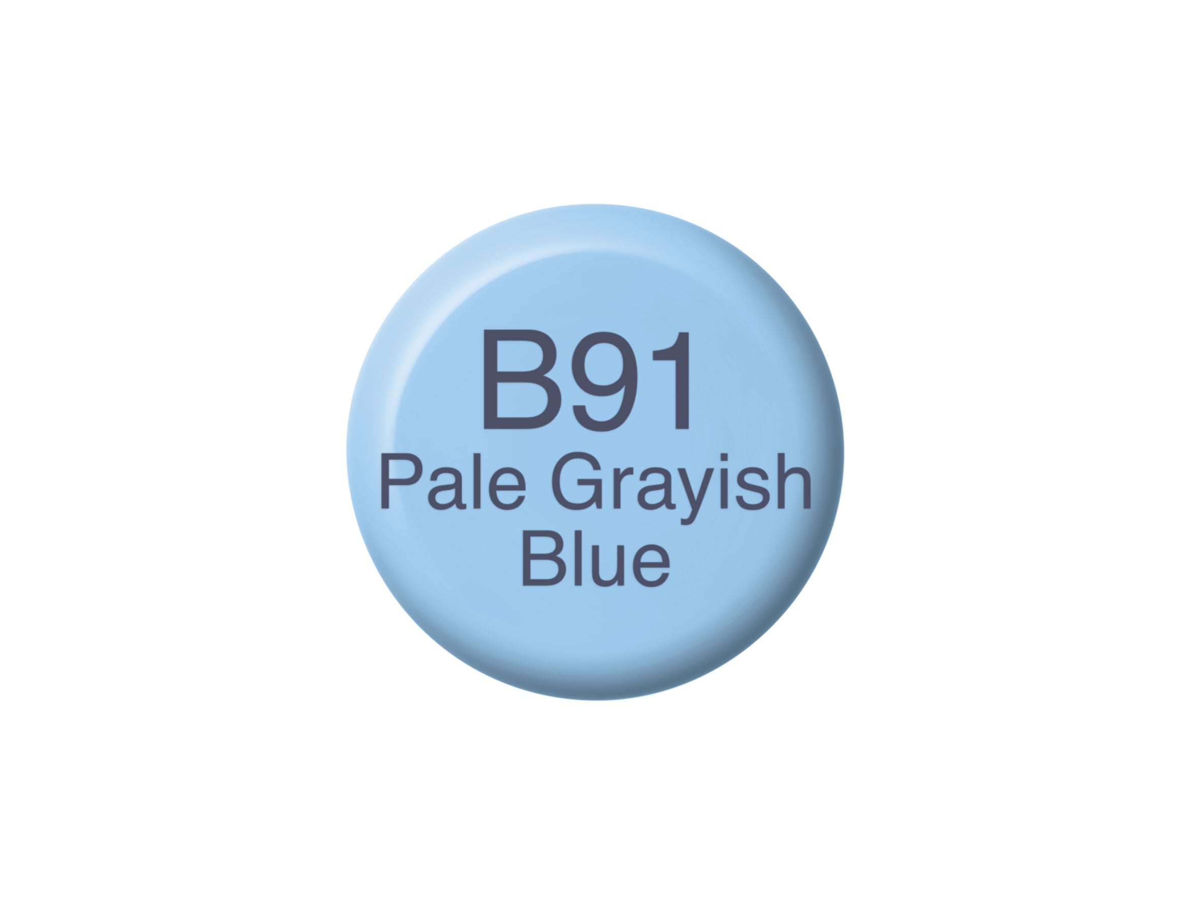Copic Ink Refill Blues, Pale Grayish Blue B91 | 4511338056103