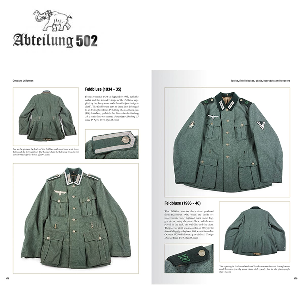 Abteilung502 Deutsche Uniformen (1919-1945) Vol 2 - Spanish [Sale ends when item is out of stock]