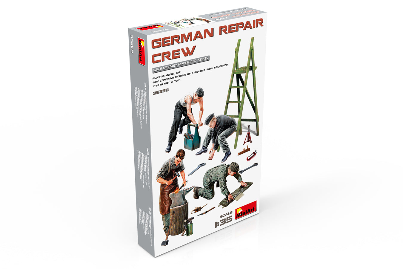 Miniart 1/35 German Repair Crew | 5905090346135