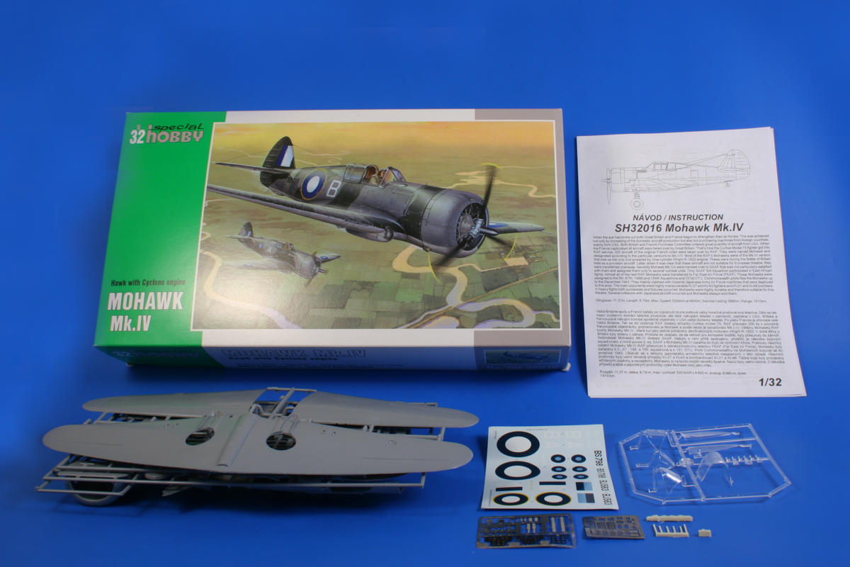 Special Hobby 1/32 Mohawk Mk.IV 'Hawk with Cyclone Engine | 8594071080808