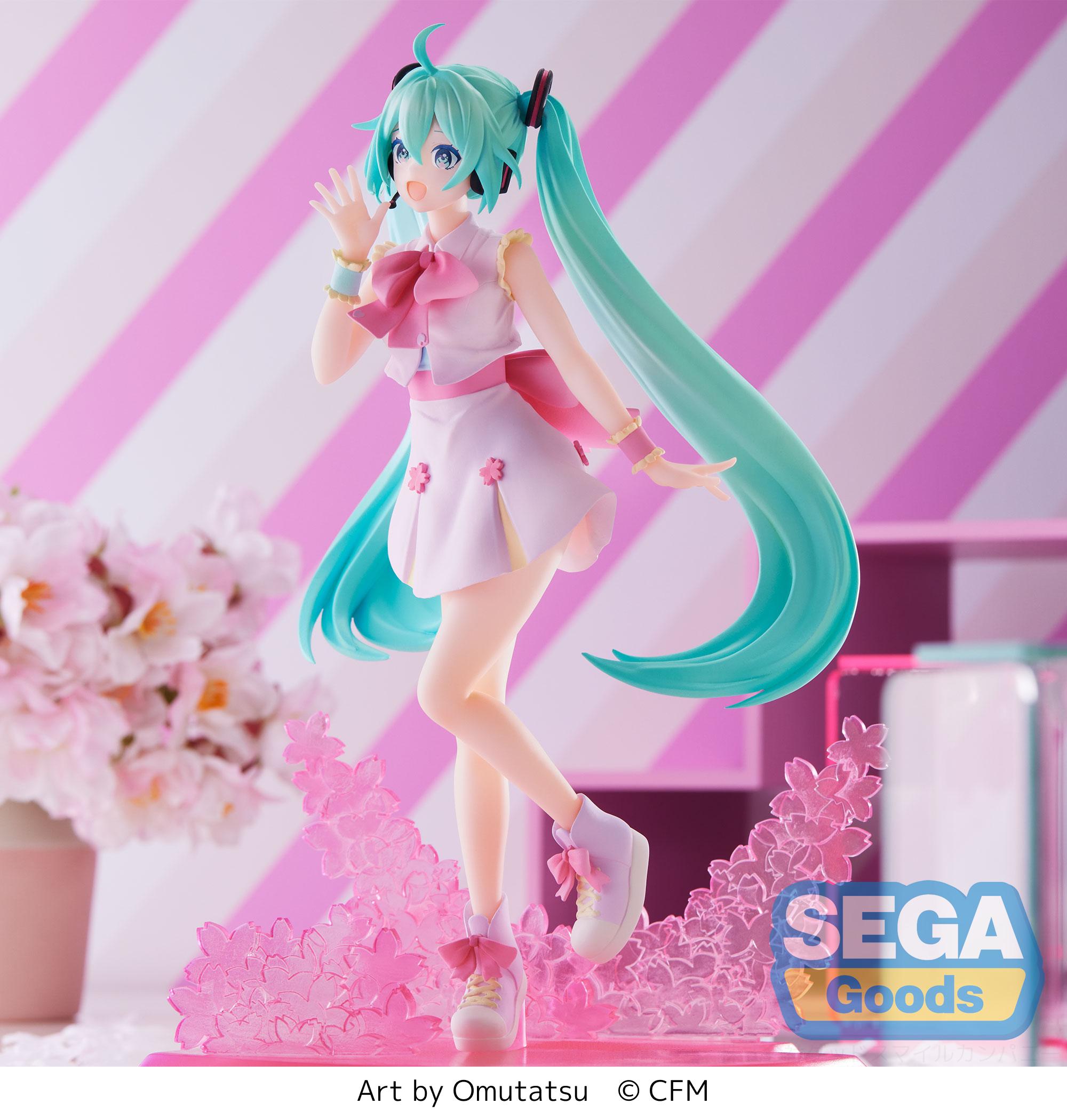 Good Smile Company Hatsune Miku Series Sakura Miku Omutatsu Ver. Luminasta Figure