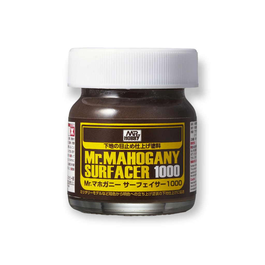 Mr Hobby Mr Mahogany Surfacer 1000 - 40ml | 4973028420838