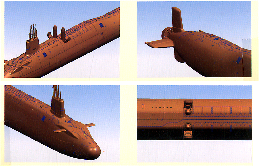 Bronco Models 1/350 HMS Vanguard S-28 SSBN Submarine | 4544032671648