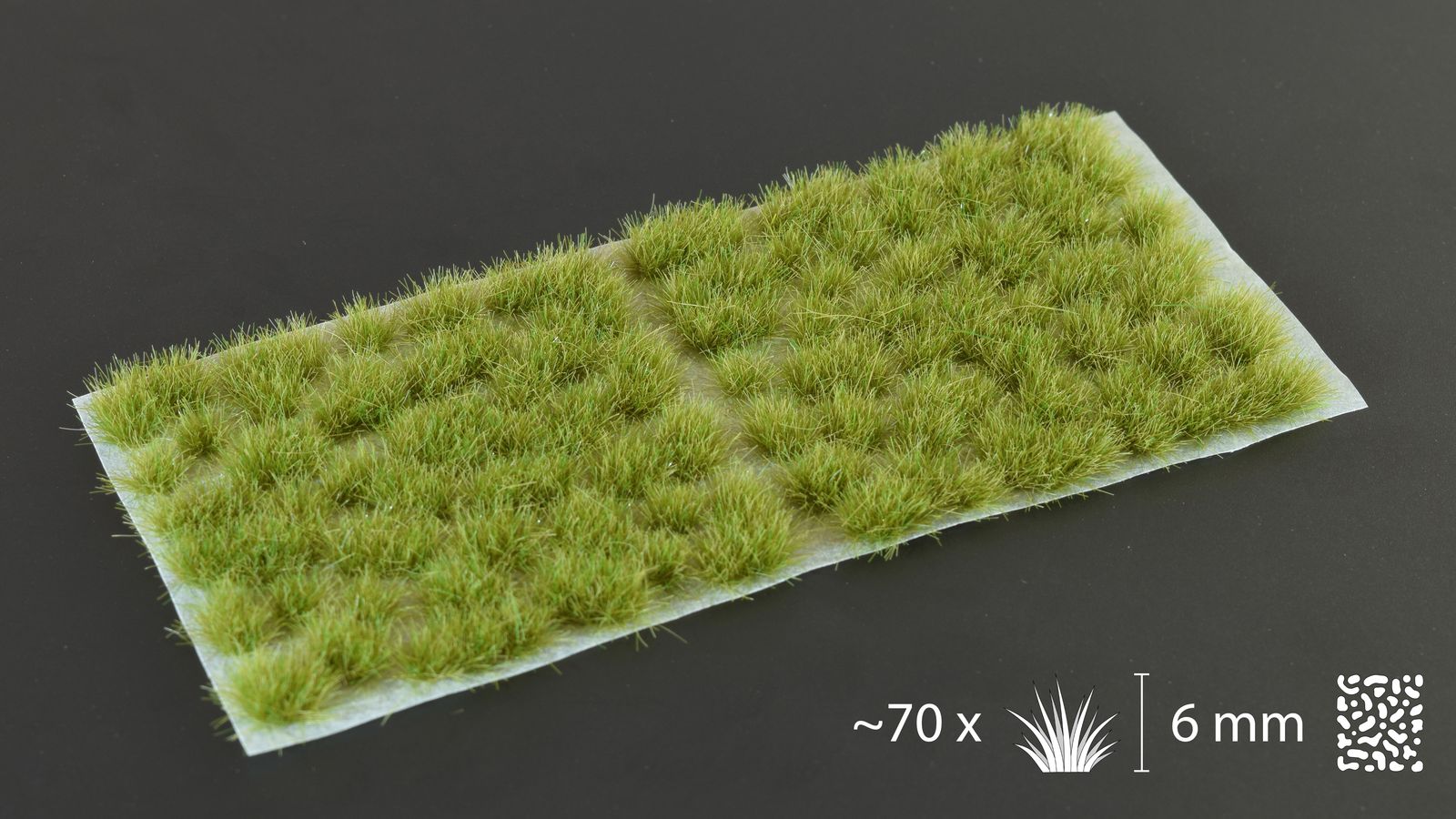 Gamers Grass Dry Green 6mm Tuft - Wild | 738956787637