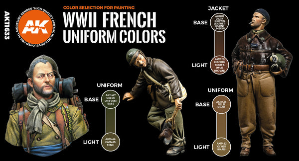 AK Interactive 3G French Uniform Colors