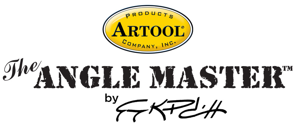IWATA Artool #9 The Angle Master Freehand Airbrush Template by Gary Padilla | 758240031994