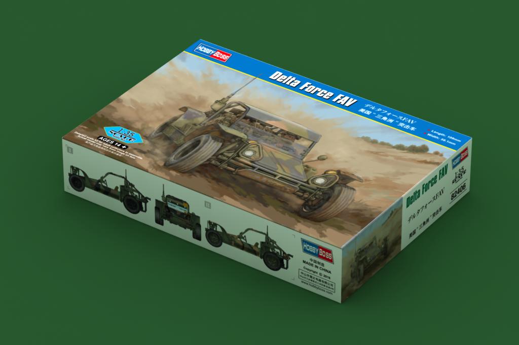 Hobby Boss 1/35 Delta Force FAV | 6939319224064