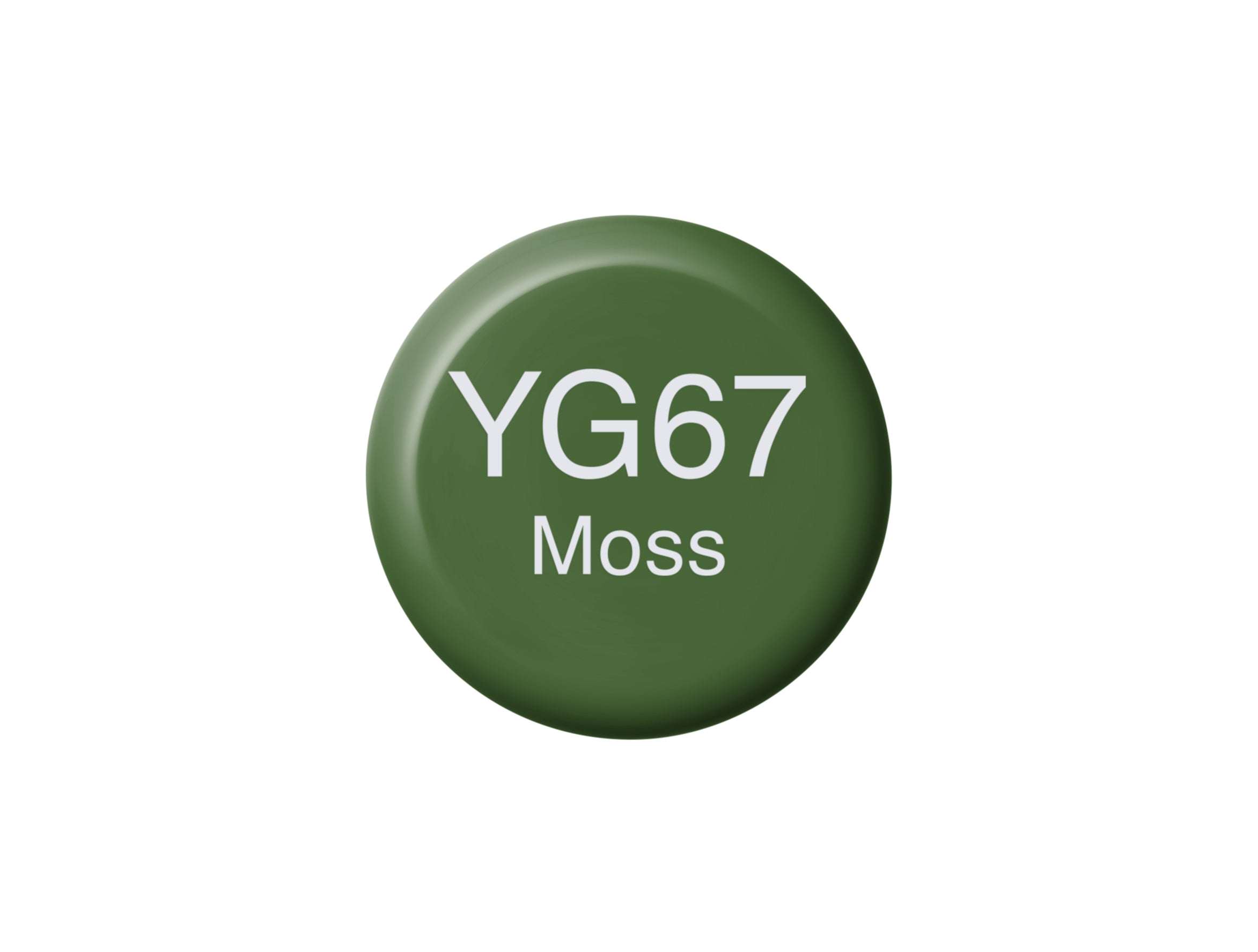 Copic Ink Refill Yellow Greens, Moss YG67 | 4511338058510