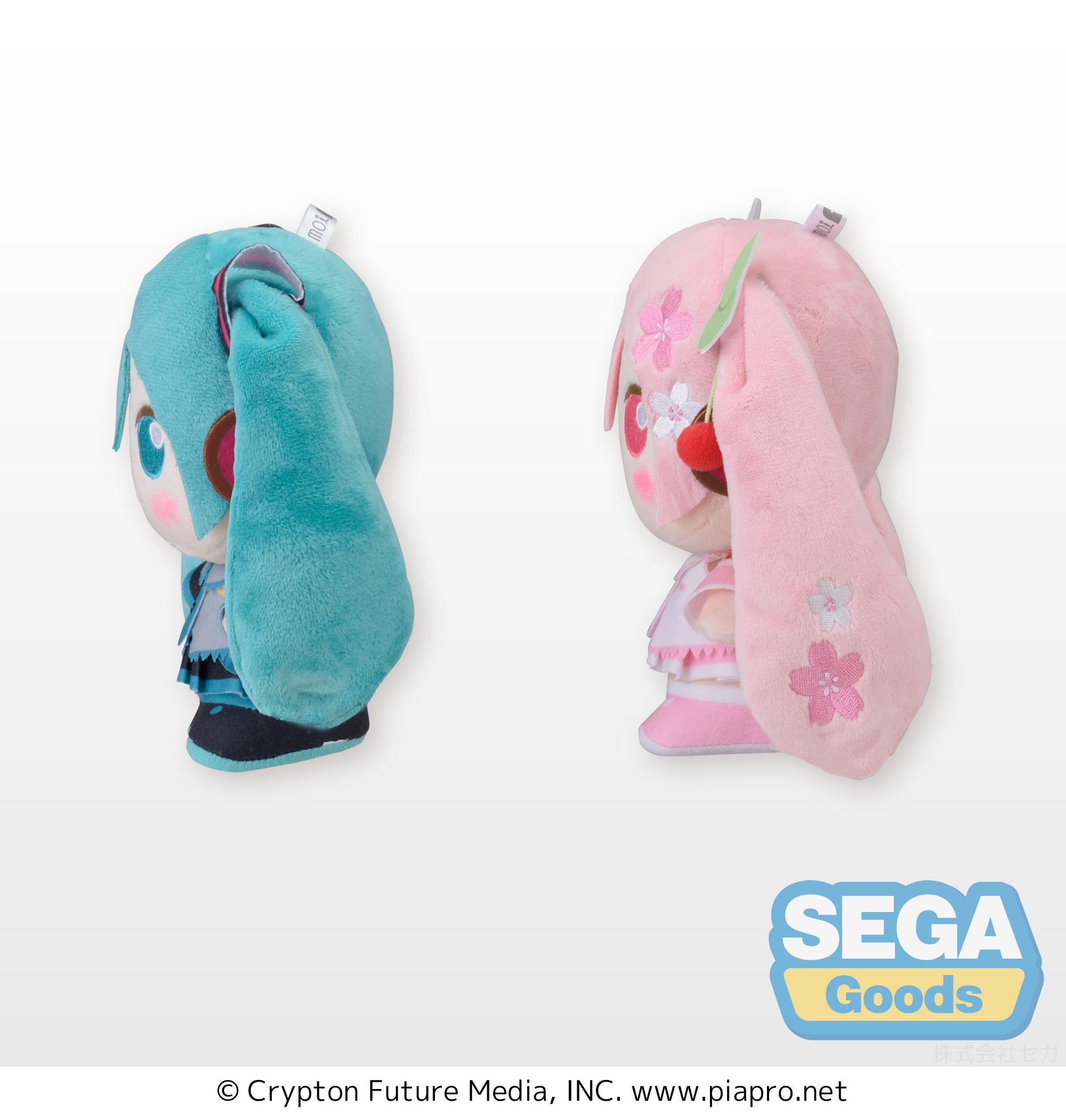 Good Smile Company Hatsune Miku Series Series moipon 'Hatsune Miku Series' MP Plush 'Hatsune Miku & Sakura Miku'