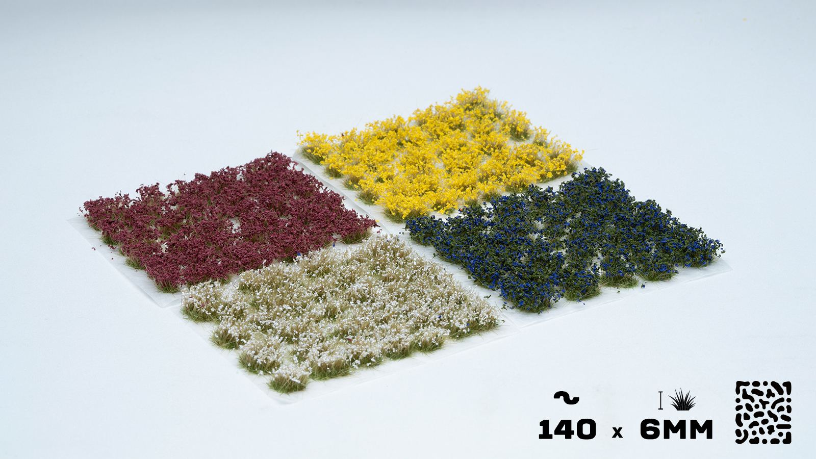 Gamers Grass Wild Flowers Tuft Set - Wild | 738956789969