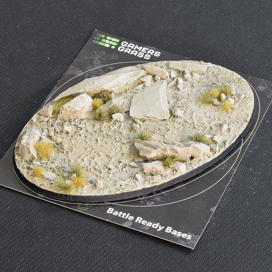 Gamers Grass Battle Ready Bases - Arid Steppe - Oval 170mm (x1) | 738956789020