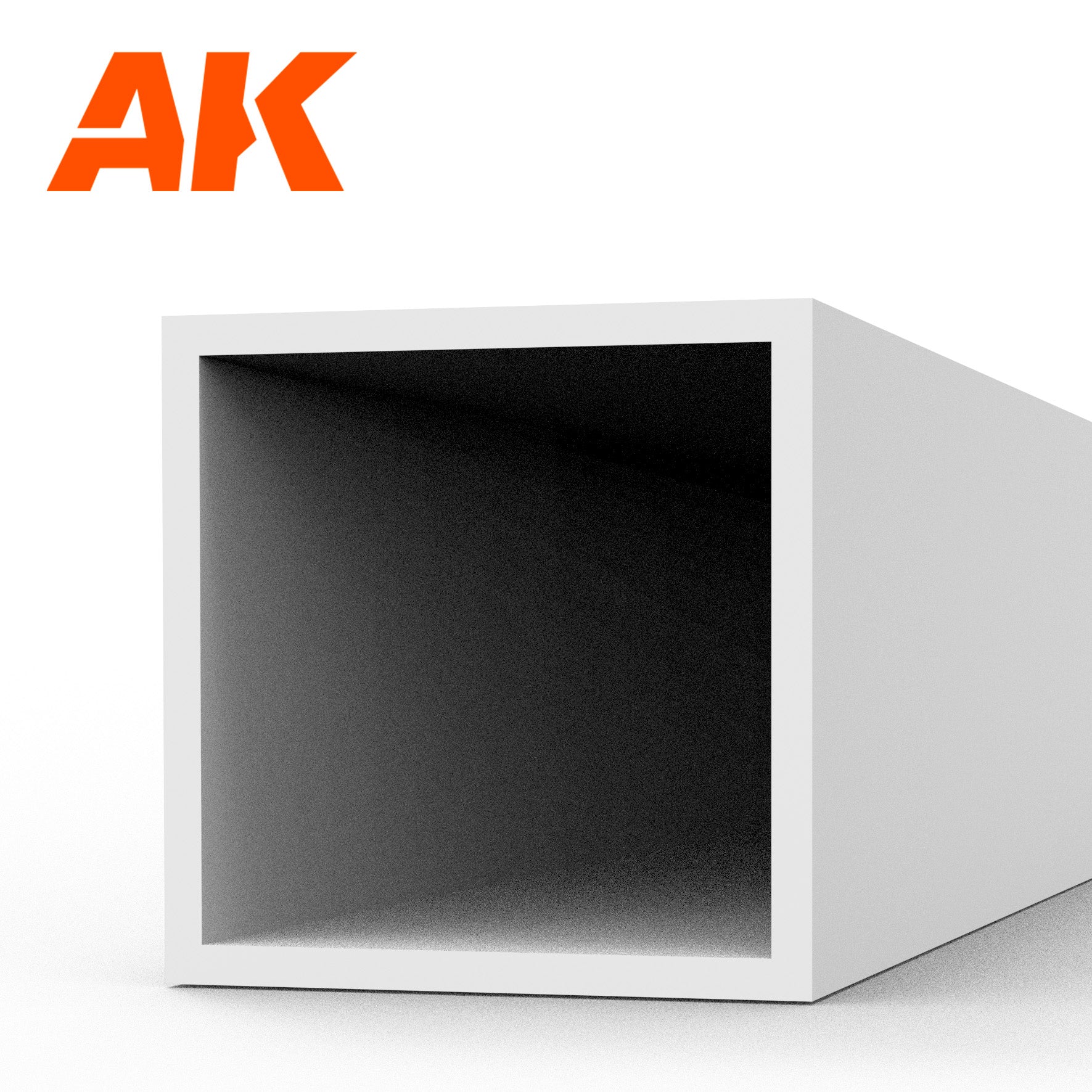 AK Interactive Square Hollow Tube - 5.00 x 350mm x 3 Units | 8435568313439