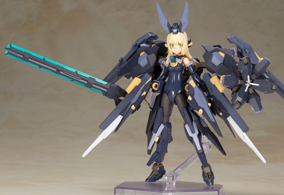 Kotobukiya Frame Arms Girl Zelfikar (7.48 Inch Tall approx), Figure Kit | 190526035003