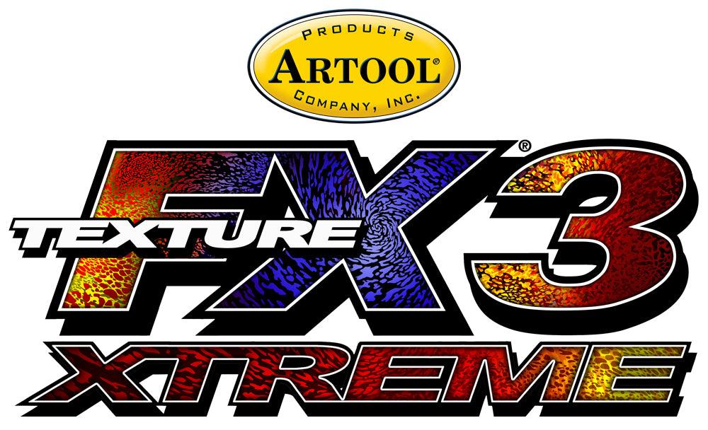 IWATA Artool Texture FX 3 Xtreme Freehand Airbrush Templates by Gerald Mendez | 758240150343