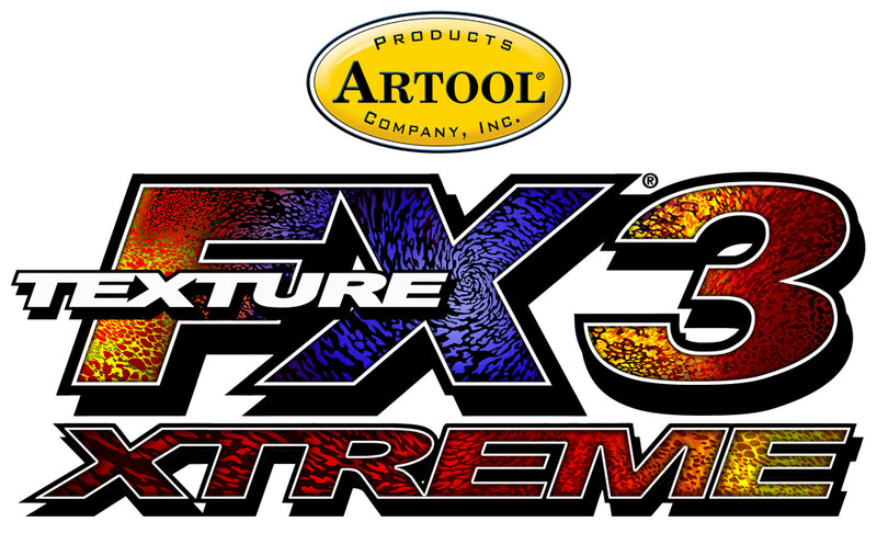 Iwata Artool Texture FX 3 Xtreme Freehand Airbrush Templates by Gerald Mendez
