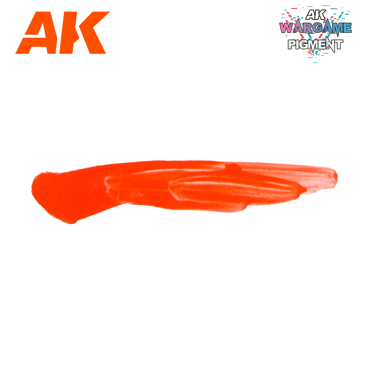 AK Interactive Wargame Enamel Liquid Pigments Orange Blizzard 35ml.