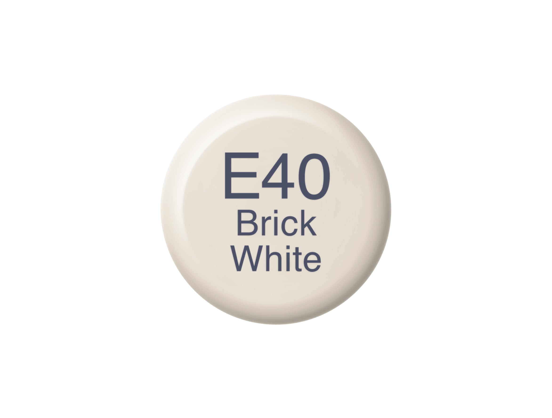 Copic Ink Refill Earths, Brick White E40 | 4511338056851