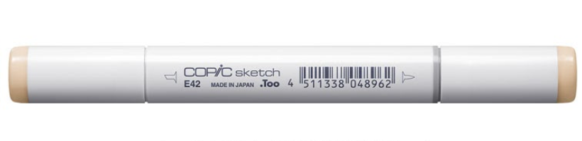Copic Sketch Marker Earths, Sand White E42 | 4511338048962