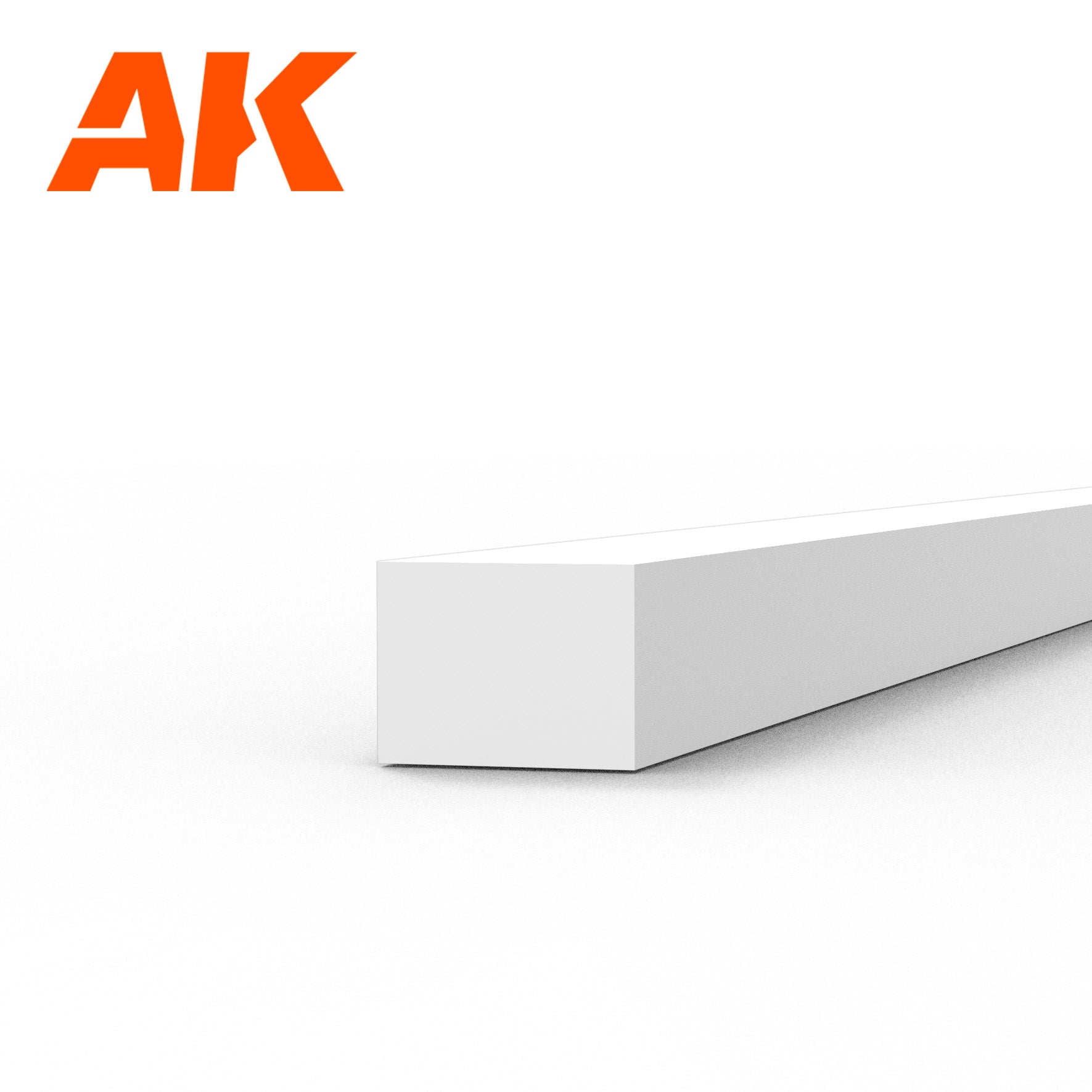 AK Interactive Styrene Strip - 1.50 x 2.00 x 350mm x 10 Units | 8435568313194