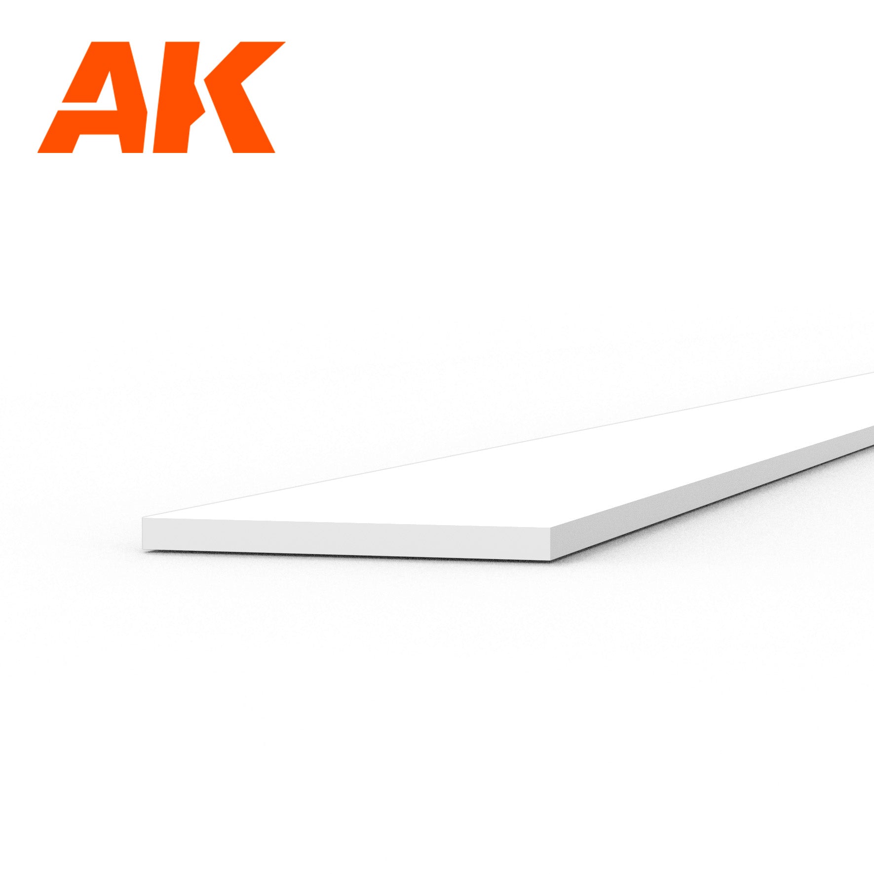 AK Interactive Styrene Strip - 0.30 x 4.00 x 350mm x 10 Units | 8435568312999