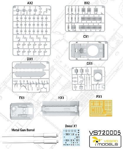 Vespid Models 1/72 Flakpanzer VIII Maus | 7200052