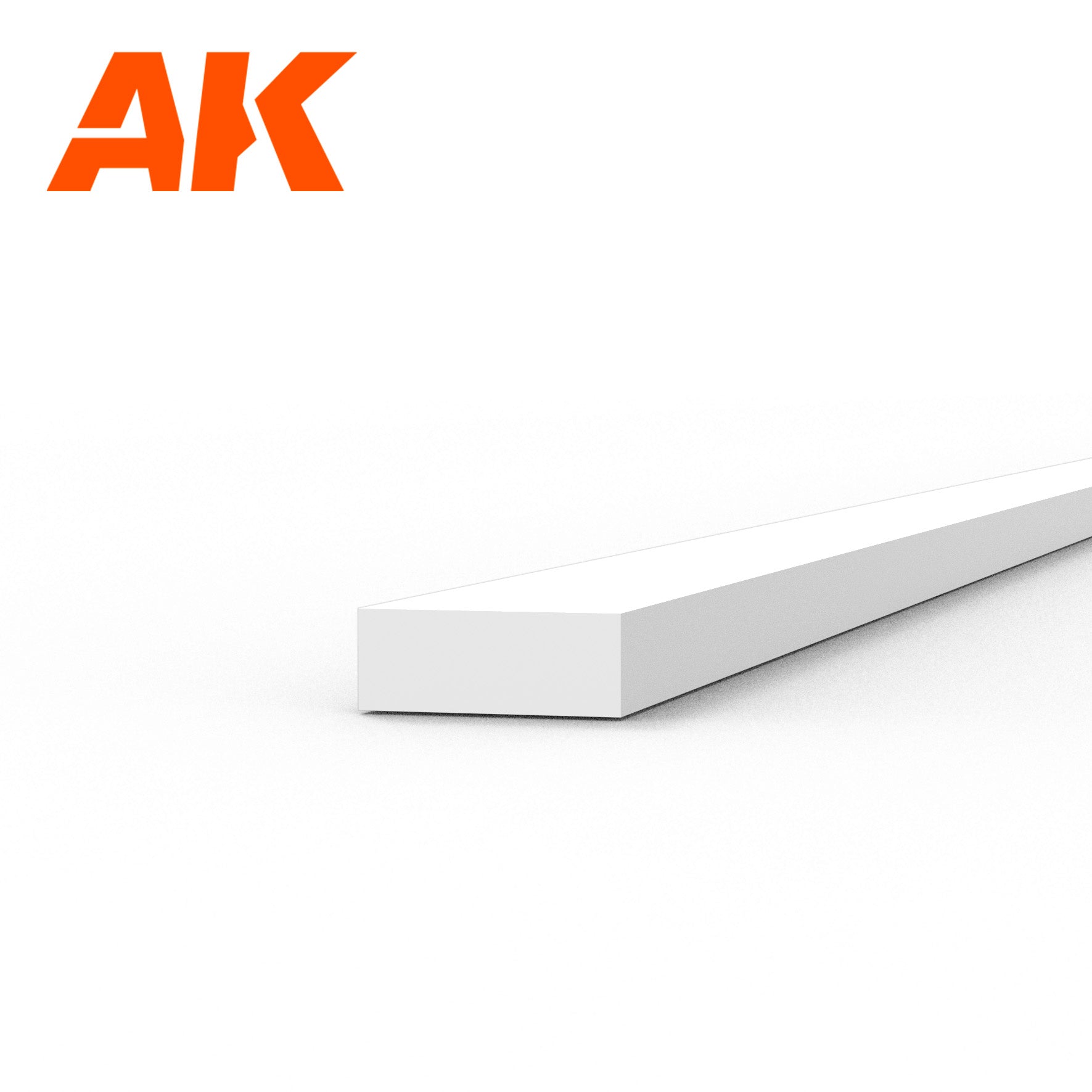 AK Interactive Styrene Strip - 0.75 x 2.00 x 350mm x 10 Units | 8435568313095