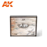 AK Interactive Special Edition Wooden Box 120 Bottle 3G Air Range