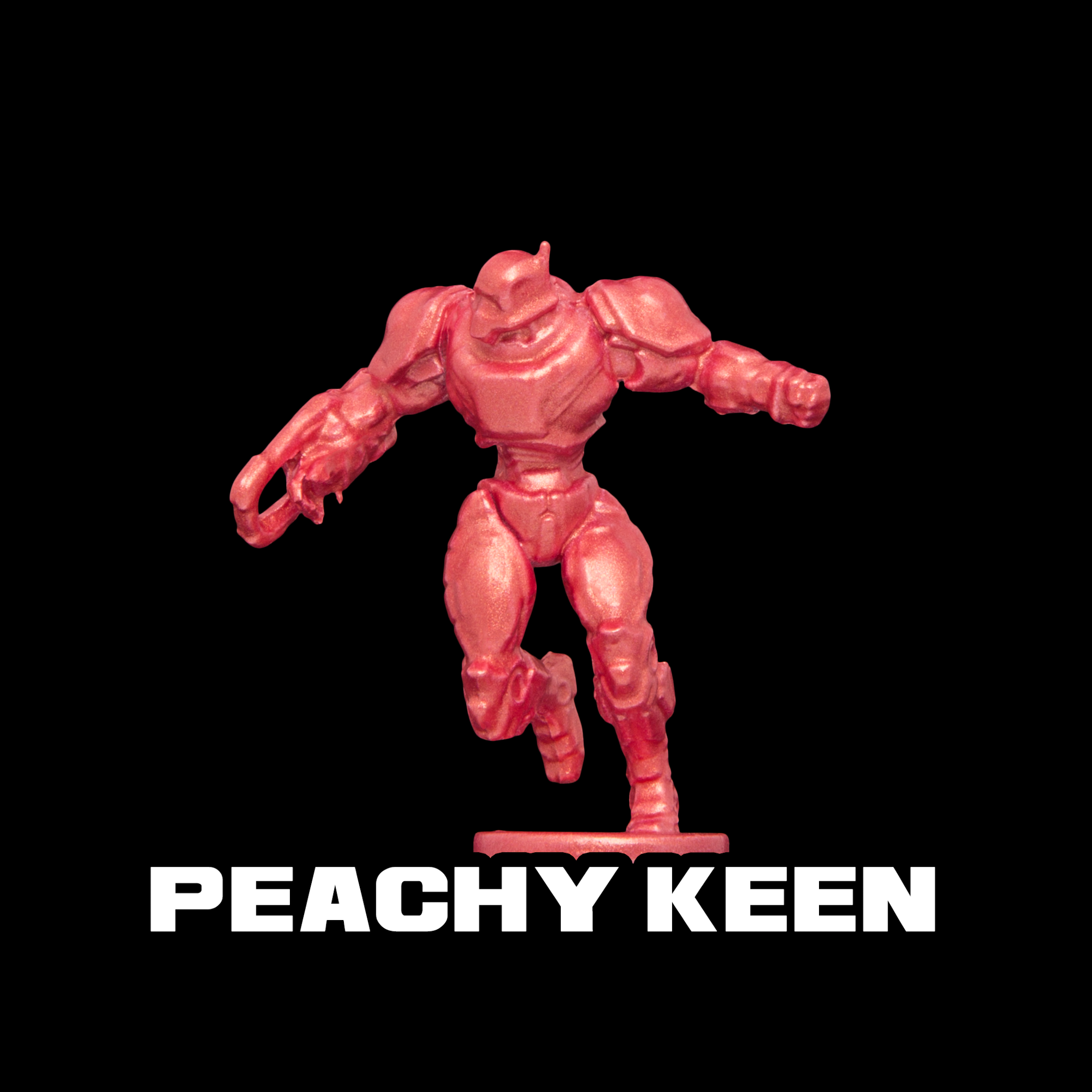 Turbo Dork Peachy Keen Metallic Acrylic Paint 20ml Bottle | 631145995229