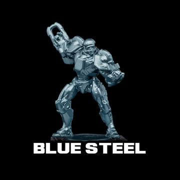 Turbo Dork Blue Steel Metallic Acrylic Paint 20ml Bottle | 631145994451