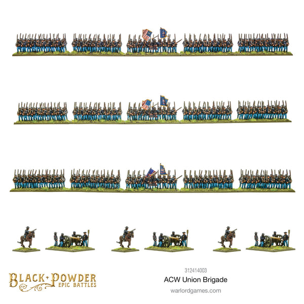 Black Powder Epic Battles : American Civil War Union Brigade