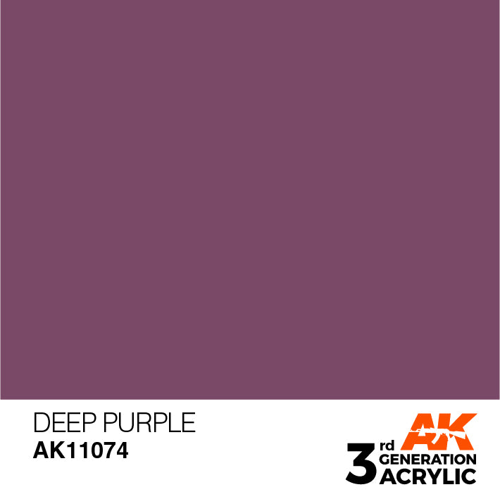 AK Interactive 3G Acrylic Deep Purple 17ml | 8435568303072