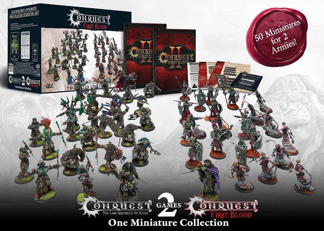 Conquest, First Blood - Two player Starter Set (PBW1006) [Sale ends when item is out of stock]