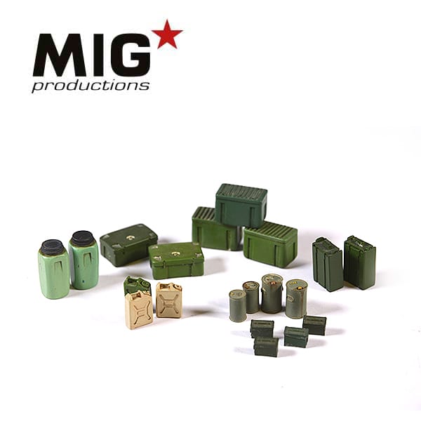MIG 1/35 U.S. Containers & Recipients | 8435568305083