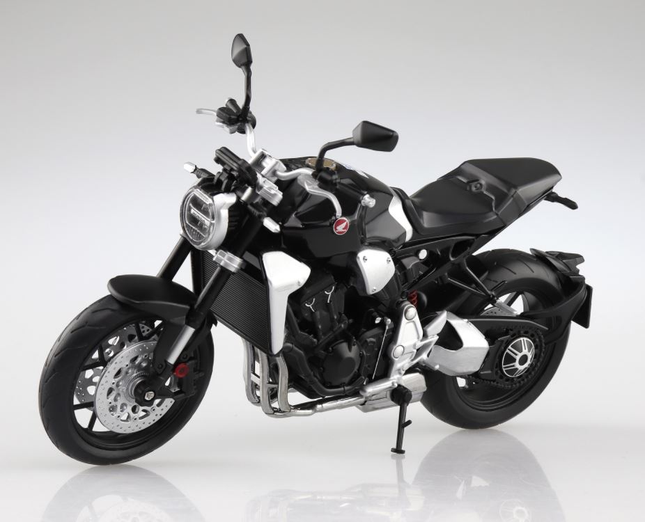 Aoshima 1/12 Honda CB1000R Graphite Black Diecast Motorcycle | 4905083108154
