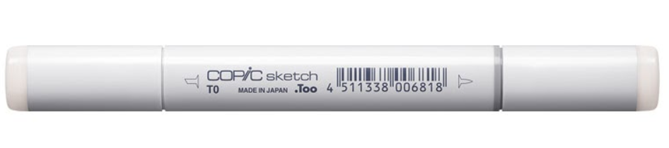 Copic Sketch Marker Grays, Toner Gray T0 | 4511338006818