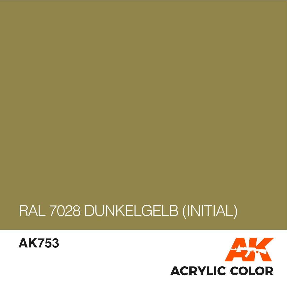 AK Interactive RAL 7028 Dunkelgelb (Initial) NR17-17ml | 8436535577533