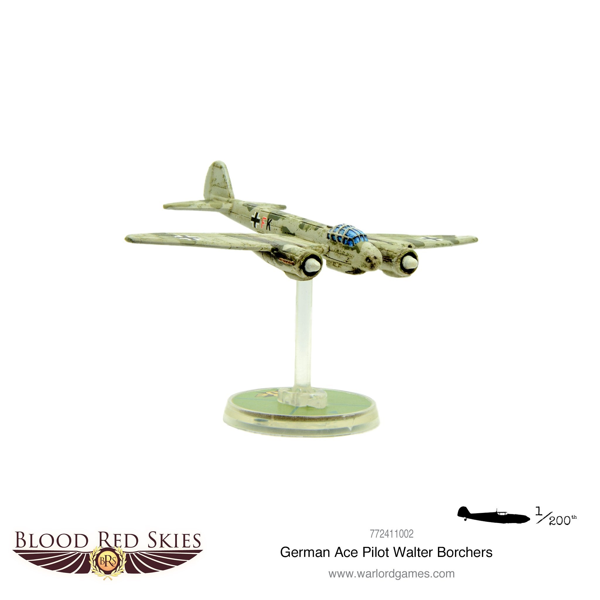 Blood Red Skies German Ace Pilot - Walter Borchers | 5060572505643