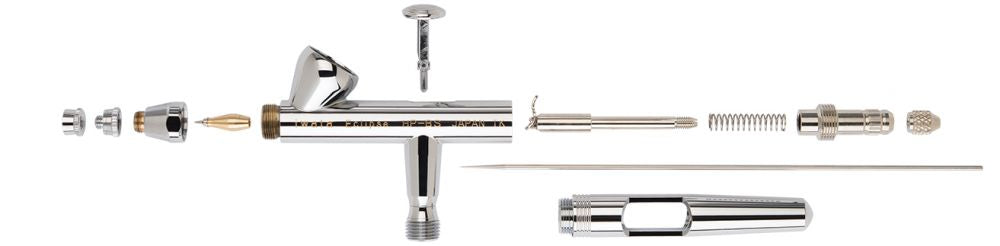 IWATA Eclipse HP-BS Gravity Feed Dual Action Airbrush | 734748125007